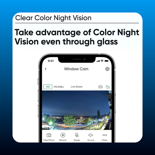 Window Mount Accessory for Glare-Free Viewing Through Windows