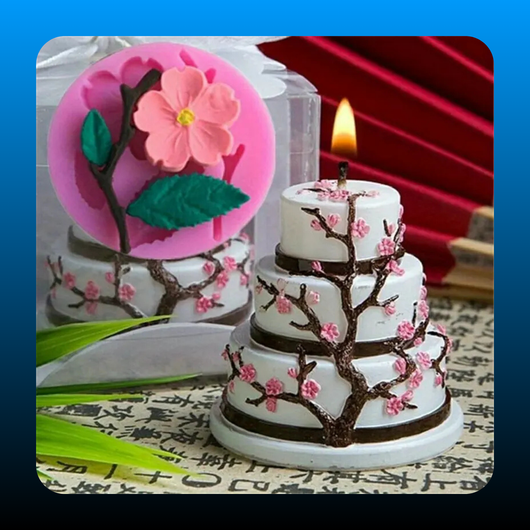 Flower Design Silicone Molds