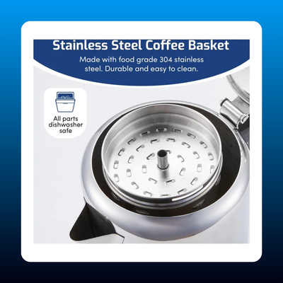 8-Cup Classic Stovetop Coffee Percolator