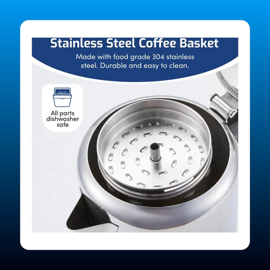 8-Cup Classic Stovetop Coffee Percolator