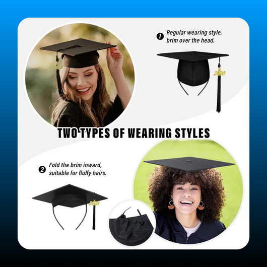 No-Slip Graduation Cap Headband Insert
