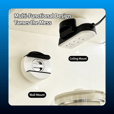 Suction Cup Power Strip Holder