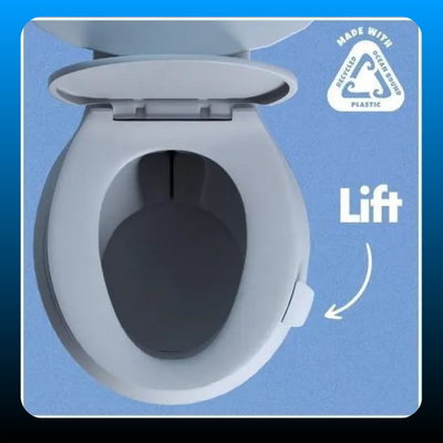Toilet Seat Handle & Lid Lifter (2 Pack)