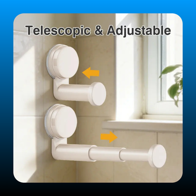 Suction Cup Expandable Storage Racks (2 Counts)