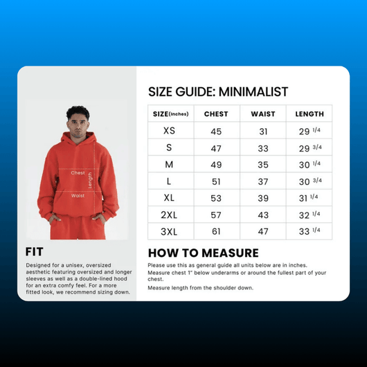Oversized Minimalist Fleece Hoodie