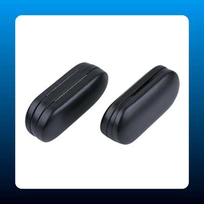 Dual-Compartment Glasses Case