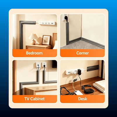 Self-Adhesive Floor Cable Cover