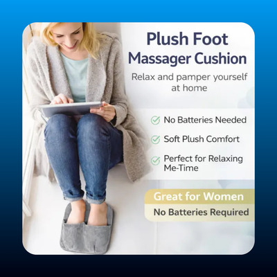 Plush Foot Massager Pillow
