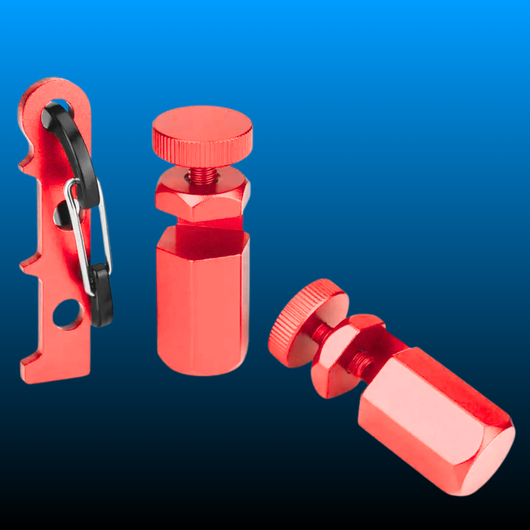 Tall Stair Gauges for Framing Square with Holder and Hook