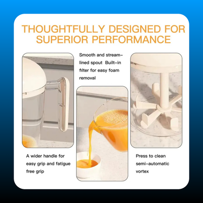 Manual Press Egg Beater