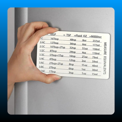 Magnetic Kitchen Conversion Chart
