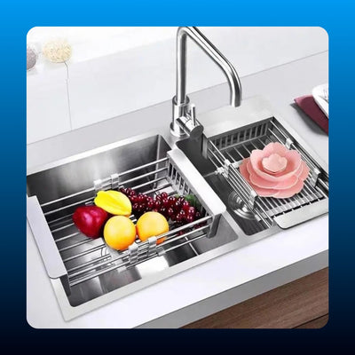 Expandable Over Sink Drain Basket