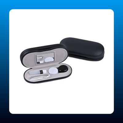 Dual-Compartment Glasses Case