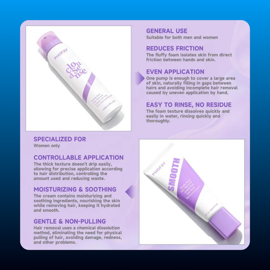 Gentle Hair Removal Cream for Sensitive Skin