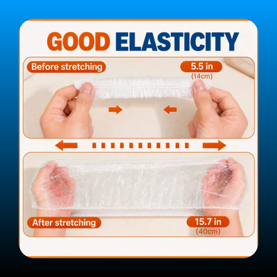 Reusable Elastic Plastic Bowl Covers