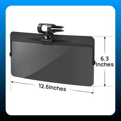 Universal Anti-Glare Polarized Car Sun Visor