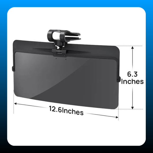 Universal Anti-Glare Polarized Car Sun Visor