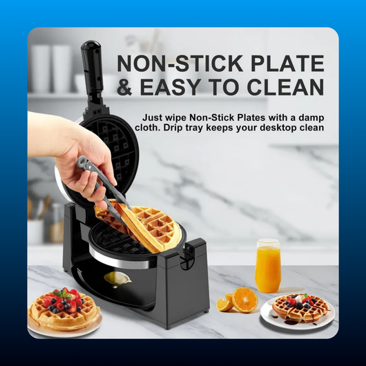 Rotating Belgian Waffle Maker