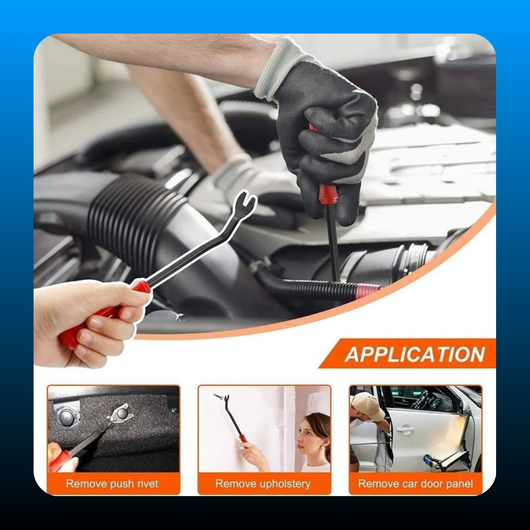 100pcs Universal Expansion Screw Clips Set