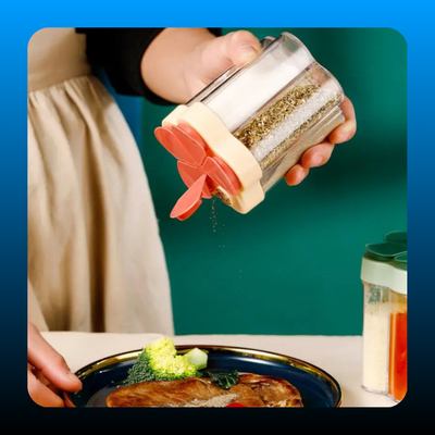 Portable Camping Spice Bottle Set