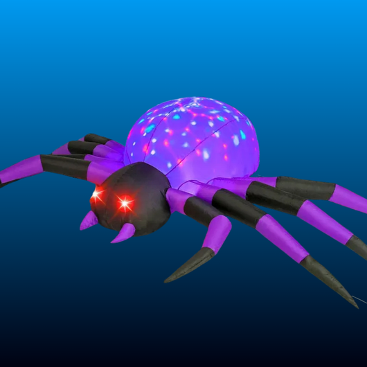 Giant Inflatable Spider with Lights