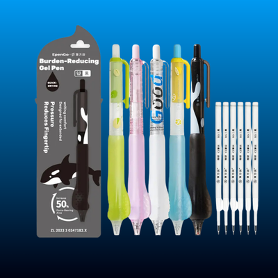 Soft Grip Smooth Writing Gel Pens