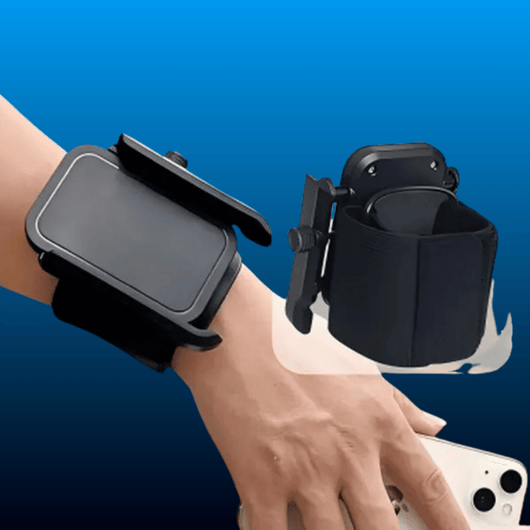 Rotatable Wrist Phone Holder with Twist Lock