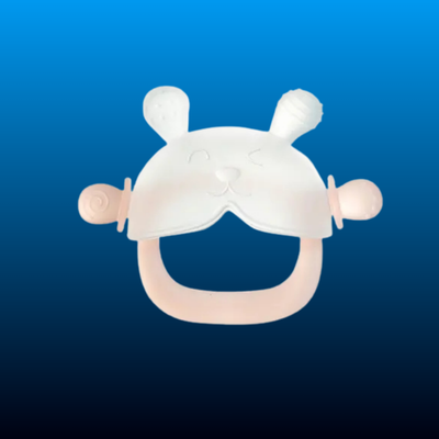 No Gagging & Nano Plasma Anti-Dust  Baby Teether Mitten