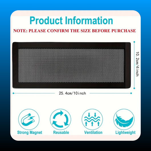 Magnetic Vent Cover (4 Pack)