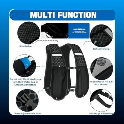 Lightweight Running Vest Pack for Runners