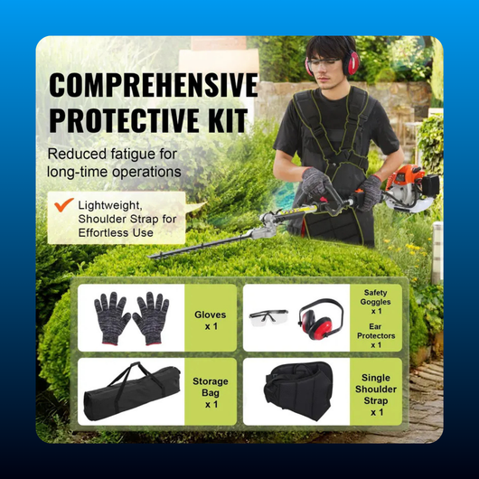 Gas Hedge Trimmer Multi Tool Kit