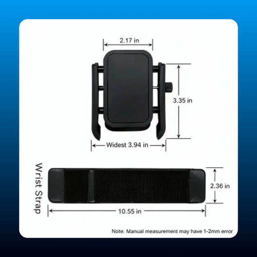 Rotatable Wrist Phone Holder with Twist Lock