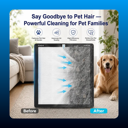 HEPA Air Purifier for Large Rooms