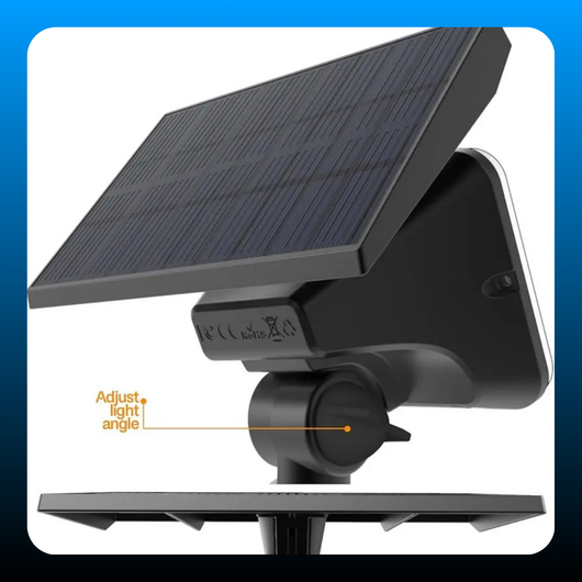 2-Pack Solar Spotlights with 64 LEDs
