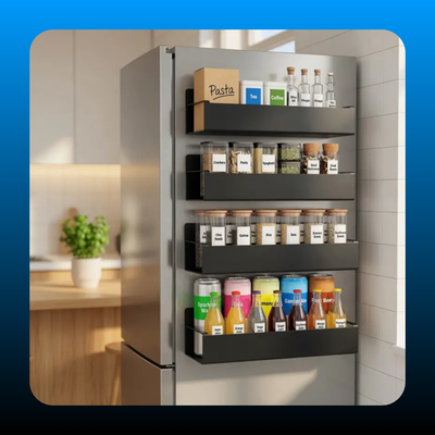 Magnetic Organizer for Fridge