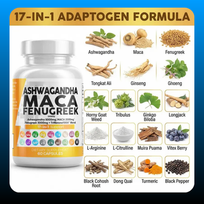 Ashwagandha Maca Root Fenugreek Capsules