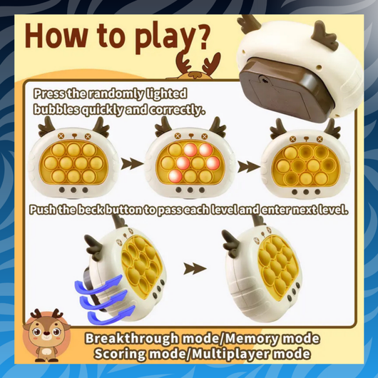 Fast Press Anti-Stress Push Game