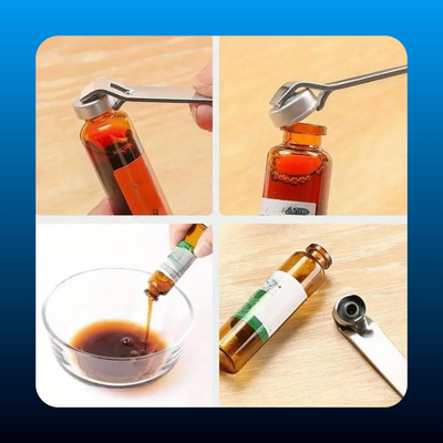 Stainless Steel Ampule Bottle Opener