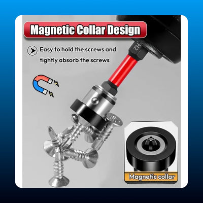 Magnetic Collar Screwdriver Bits PH2 (5 Pack)