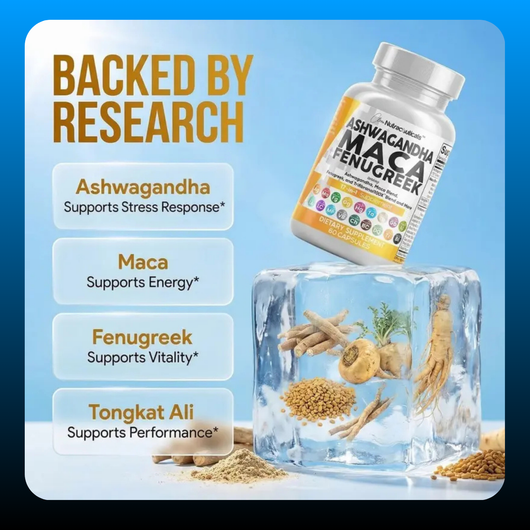 Ashwagandha Maca Root Fenugreek Capsules