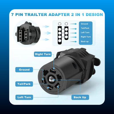 7 Pin to 4 Pin Trailer Adapter