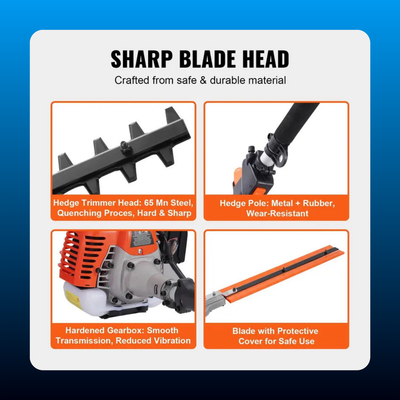 Gas Hedge Trimmer Multi Tool Kit