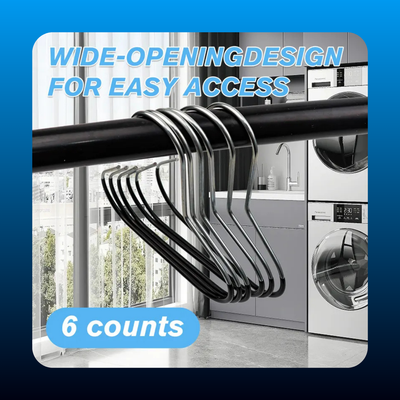 Stainless Steel Hat Organizer (6 Pack)