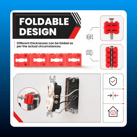 Outlet Spacers for Electrical Boxes (48 Pack)