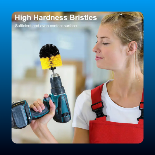 Drill Brush Attachment Set