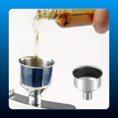 Stainless Steel Funnel Set Mason Jar