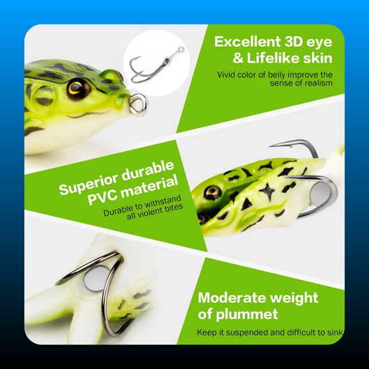 Fishing Frog Luring Baits (5 Pack)