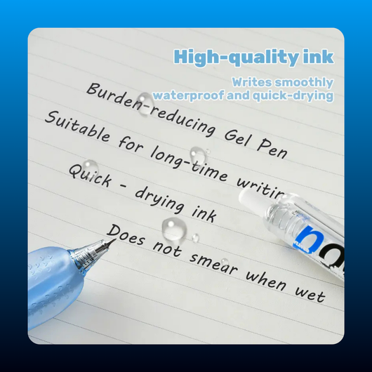 Soft Grip Smooth Writing Gel Pens