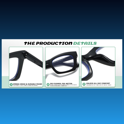 Progressive Blue Light Blocking Reading Glasses