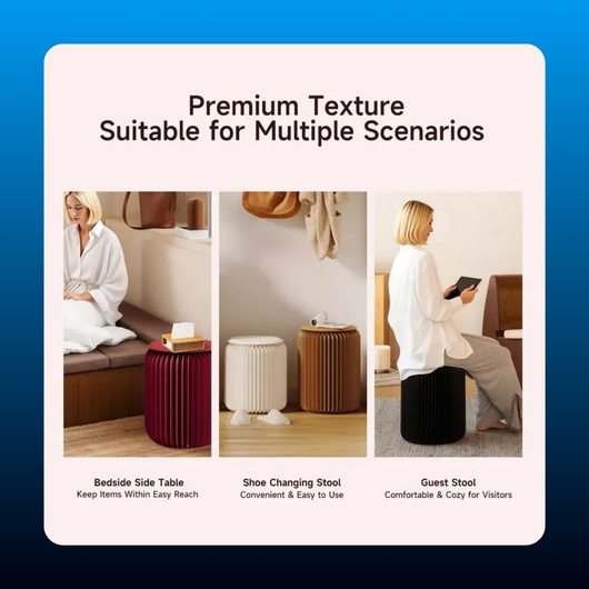 Folding Cardboard Stool